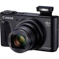 Canon PowerShot SX740 HS Lite Schwarz - Kompakte Digitalkamera mit 40x Zoom und 4K Videoaufnahme