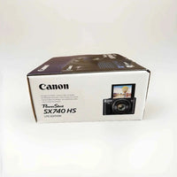 Canon PowerShot SX740 HS Lite Schwarz - Kompakte Digitalkamera mit 40x Zoom und 4K Videoaufnahme